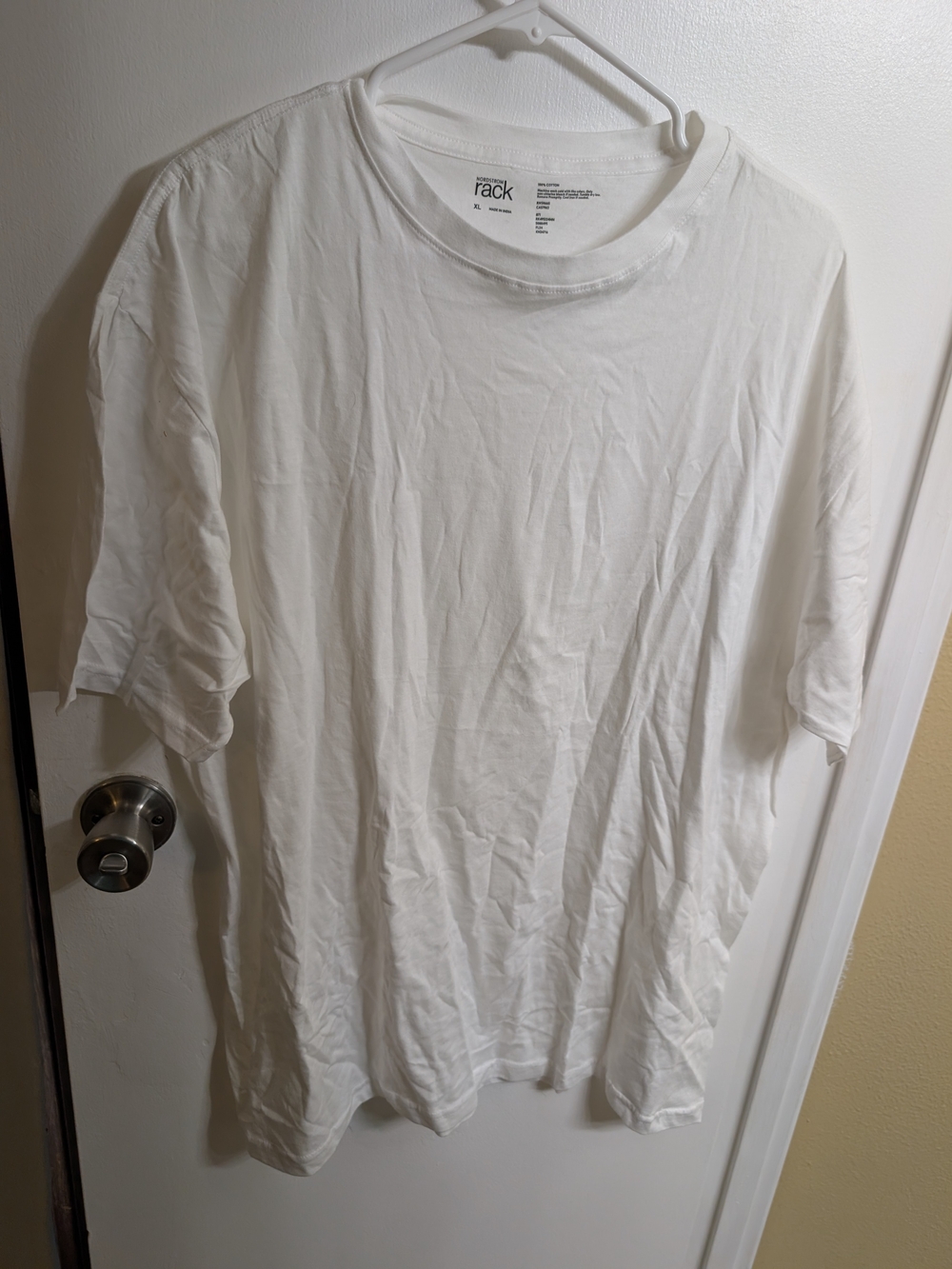 Nordstrom Rack Men's White Short-Sleeve Crew Tee